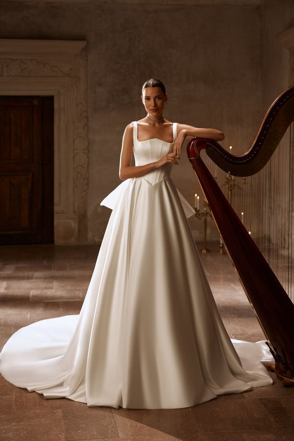 Dress & Bow Elwood Ivory